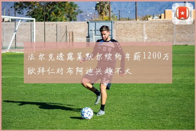 法尔克透露莱默尔续约年薪1200万欧拜仁对布阿迪兴趣不大